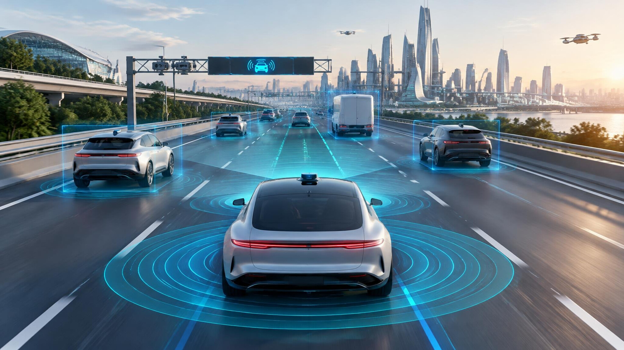 futuristic autonomous car